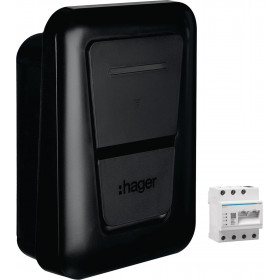 Σταθμός Φόρτισης Τριφασικός 22kW witty.plus XVL122CFL HAGER