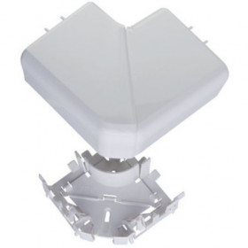 Επίπεδη Γωνία Για Κανάλια 80X35mm Και 80X50mm 010767 LEEGRAND