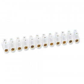 Κλέμμα Σειράς 12Ρ 2,5mm2 Λευκό Nylbloc™LEGRAND