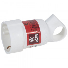 Φίς 2P+T Σούκο Θηλυκό Λευκό 050191 LEGRAND