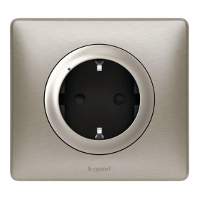 Πρίζα Σούκο ZigBee Τιτάνιο 064837 Celiane with Netatmo®
