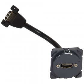 Μηχανισμός Πρίζας HDMI Προκαλωδιωμένη Celiane™ 067377 LEGRAND