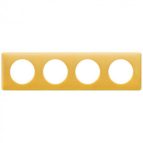 Πλαίσιο 4 Θέσεων Anodized Brass Celiane™ 068794 LEGRAND