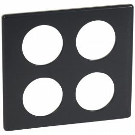 Πλαίσιο 4 Θέσεων 2 Σειρών Anodized Carbon Celiane™ 068950 LEGRAND
