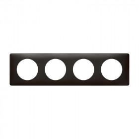 Πλαίσιο 4 Θέσεων Anodized Carbon Celiane™ 068984 LEGRAND