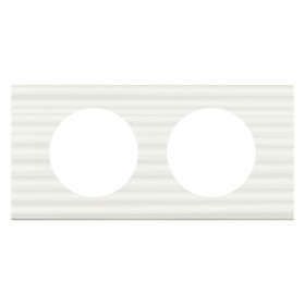 Πλαίσιο 2 Θέσεων Materials Λευκό Corian Celiane™ 069012 LEGRAND