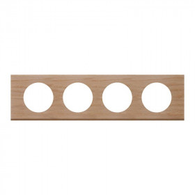 Πλαίσιο 4 Θέσεων Materials Natural Oak Celiane™ 069054 LEGRAND