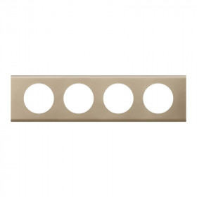 Πλαίσιο 4 Θέσεων Materials Nickel Velvet Celiane™ 069114 LEGRAND