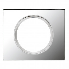 Πλαίσιο 1 Θέσης Materials Mirror Γυαλί Celiane™ 069121 LEGRAND