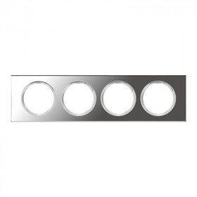 Πλαίσιο 4 Θέσεων Materials Mirror Γυαλί Celiane™ 069124 LEGRAND