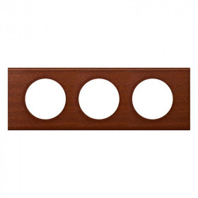 Πλαίσιο 3 Θέσεων Materials Mahogany Celiane™ 069223 LEGRAND