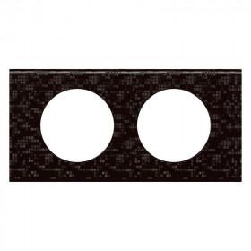 Πλαίσιο 2 Θέσεων Materials Pixel Δέρμα Celiane™ 069452 LEGRAND