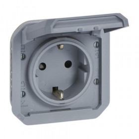 Μηχανισμός Πρίζας Σουκο Γκρι Plexo 069571L LEGRAND