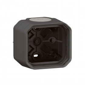 Κουτί 1 Θέσης Επίτοιχο Ανθρακί Plexo 069601L LEGRAND