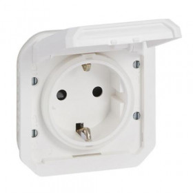 Μηχανισμός Πρίζας Σουκο Λευκό Plexo 069639L LEGRAND