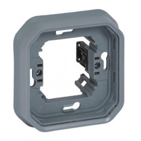 Πλαίσιο 1 Θέσης Χωνευτό Γκρι Plexo 069682L LEGRAND