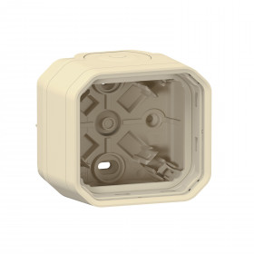 Κουτί 1 Θέσης Επίτοιχο Κρεμ Plexo 069863L LEGRAND