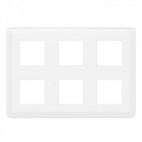 Πλαίσιο 12 Στοιχείων Σε 2 Σειρές Οριζόντιο Λευκό Mosaic™ 078832L LEGRAND
