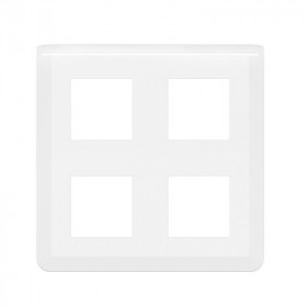 Πλαίσιο 8 Στοιχείων Σε 2 Σειρές Οριζόντιο Λευκό Mosaic™ 078838L LEGRAND