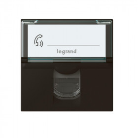Πριζα Δικτύου RJ45 Cat.6 FTP 2 Στοιχείων Μαύρο Mosaic™ 079165L LEGRAND