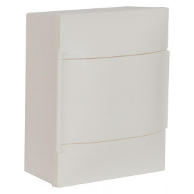 Πίνακας Επίτοιχος 1 Σειράς 4 Στοιχείων Λευκός Αδιάφανη Πόρτα PRACTIBOX S 134204 LEGRAND