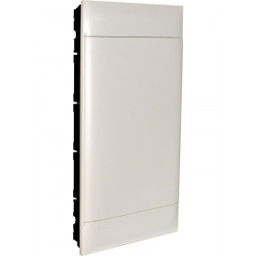 Πίνακας Χωνευτός 4 Σειράς 18 Στοιχείων Λευκός Αδιάφανη Πόρτα PRACTIBOX S 137149 LEGRAND