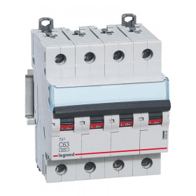 Αυτόματη Ασφάλεια 4P C 32A 6kA TX3 403565 LEGRAND