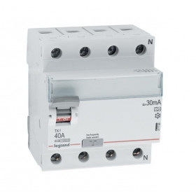 Ρελέ Διαρροής A 4P 40A 30mA 411765 LEGRAND