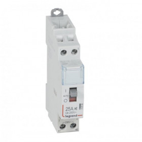 Ρελέ Ισχύος Ράγας 2P 25A 2NO 230V Αθόρυβος 412558 LEGRAND