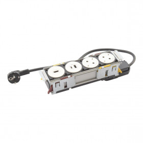 Πολύπριζο Γραφείου 2 Σούκο,2 USB Και HDMI Λευκό 654748 LEGRAND