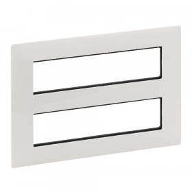 Πλαίσιο Και Βάση Για 16 Στοιχεία Mosaic Λευκό Valena™  Life 752146 LEGRAND