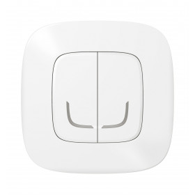 Ενσύρματος Διακόπτης Διπλός Λευκό 752588 Valena Allure with Netatmo®