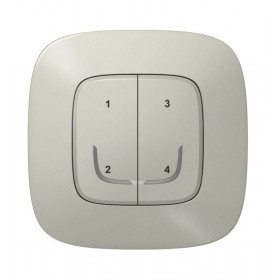 Ασύρματος Διακόπτης 4 Σεναρίων Αλουμίνιο 752768 Valena Allure with Netatmo®