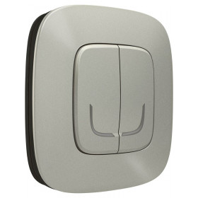 Ασύρματος Διακόπτης Διπλός Αλουμίνιο 752787 Valena Allure with Netatmo®