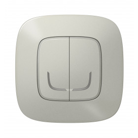 Ενσύρματος Διακόπτης Διπλός Αλουμίνιο 752788 Valena Allure with Netatmo®