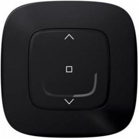 Ενσύρματος Διακόπτης Ρολών Μαύρο 752890A Valena Allure with Netatmo®