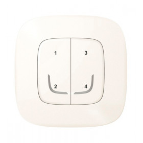 Ασύρματος Διακόπτης 4 Σεναρίων Περλέ 752968 Valena Allure with Netatmo®