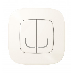 Ενσύρματος Διακόπτης Διπλός Περλέ 752988 Valena Allure with Netatmo®