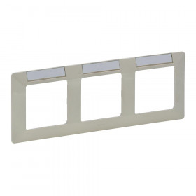 Πλαίσιο 3 Θέσεων Με Ετικέτα Κρέμ Valena™  Life 754053 LEGRAND