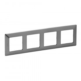 Πλαίσιο 4 Θέσεων Inox Style Valena™  Life 754154 LEGRAND