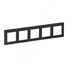 Πλαίσιο 5 Θέσεων Γραφίτης Valena™ Life 754275 LEGRAND