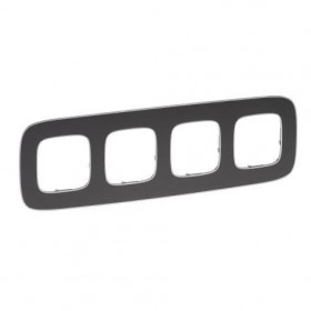 Πλαίσιο 4 Θέσεων Σκούρο Ατσάλι Valena™Allure 754294 LEGRAND