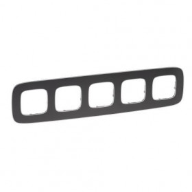 Πλαίσιο 5 Θέσεων Σκούρο Ατσάλι Valena™Allure 754295 LEGRAND