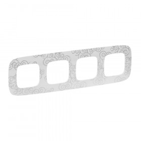 Πλαίσιο 4 Θέσεων Narcis Chrome Valena™Allure 754344 LEGRAND