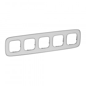Πλαίσιο 5 Θέσεων Mirror Λευκό Valena™Allure 754425 LEGRAND