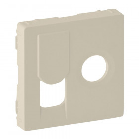 Μετώπη Πρίζας TV+RJ45 Κρέμ Valena™Life 754831 LEGRAND