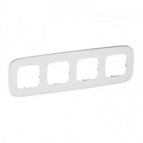 Πλαίσιο 4 Θέσεων Λευκό Glass Valena™Allure 755544 LEGRAND