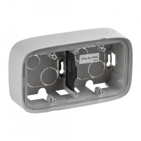 Κουτί Επίτοιχης Τοποθέτησης 2 Θέσεων Αλουμινίο Valena™Allure 755572 LEGRAND