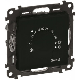 Θερμοστάτης Ηλεκτρονικός Μαύρο Valena™ Life 756333 LEGRAND