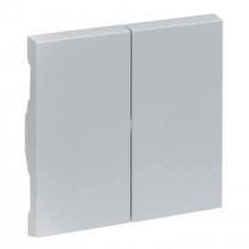 Μετώπη 2 πλήκτρων Αλουμίνιο Seano™ 765208 LEGRAND